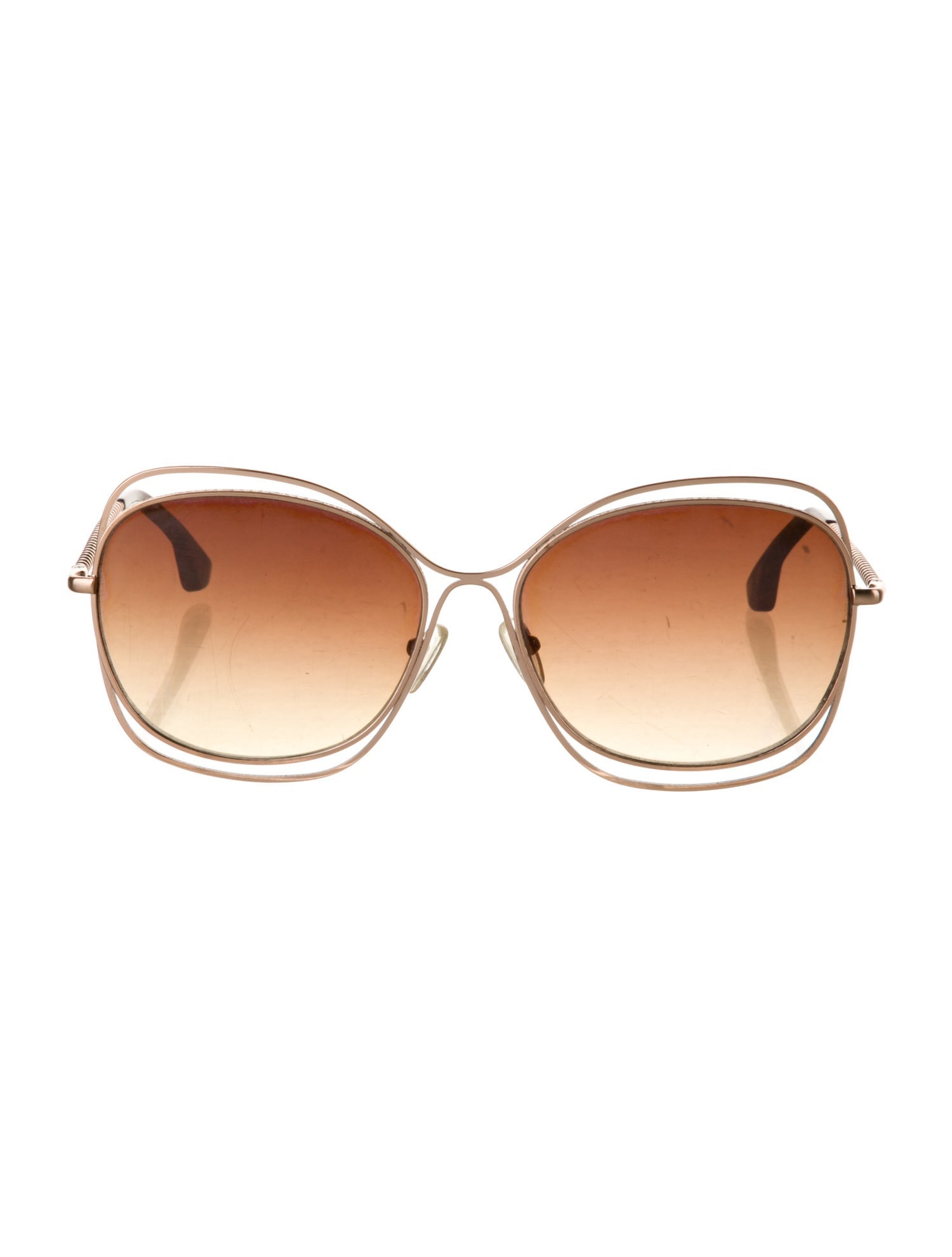 Alice + Olivia Collins Oversize Sunglasses